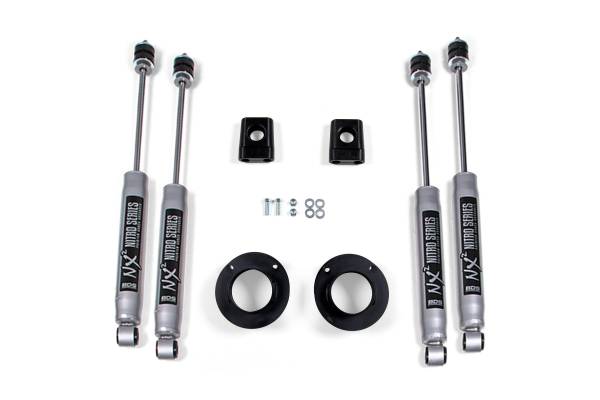 BDS Suspension - 2 Inch Leveling Kit Ram 2500 14-24 4WD NX2 Nitro Shocks