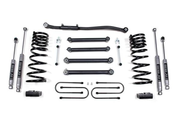 BDS Suspension - 3 Inch Lift Kit Dodge Ram 2500 03-13 & 3500 03-12 4WD Gas 3.5 Inch Axle NX2 Nitro Shocks