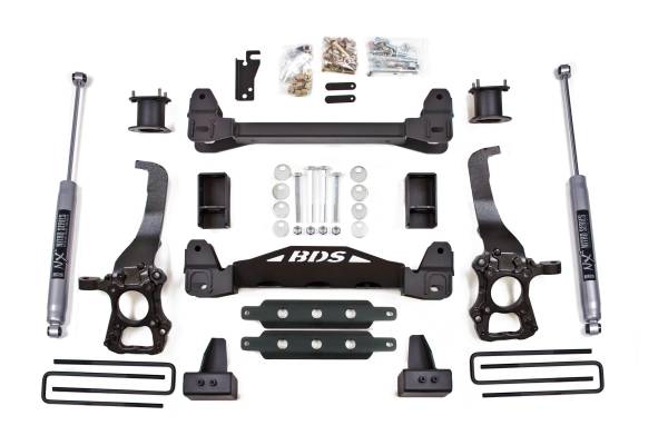 BDS Suspension - 4 Inch Lift Kit Ford F150 09-13 2WD NX2 Nitro