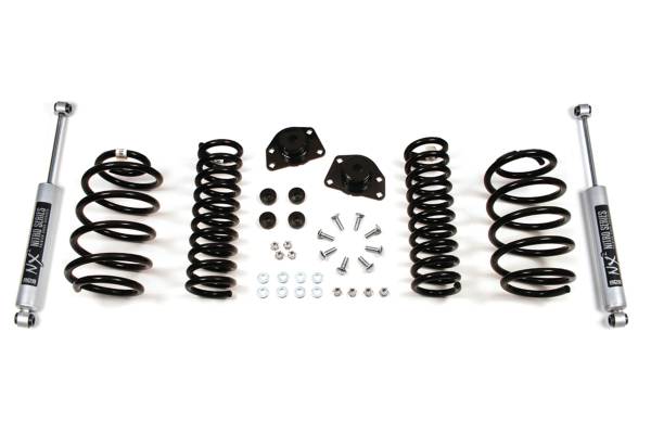 BDS Suspension - 2 Inch Lift Kit Jeep Liberty KJ 02-07 NX2 Nitro Shocks