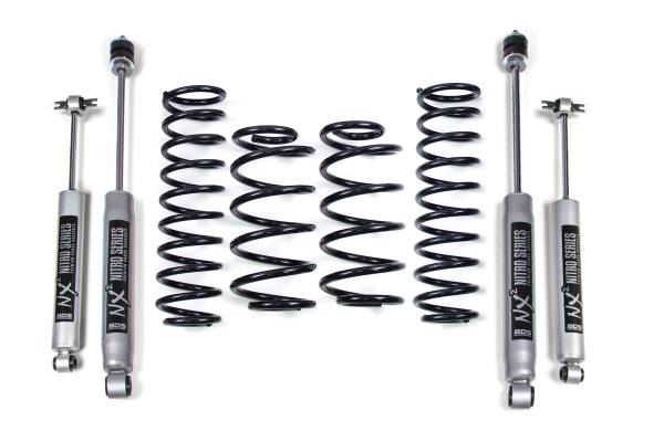 BDS Suspension - 2 Inch Lift Kit Jeep Wrangler TJ/LJ 97-06 NX2 Nitro Shocks