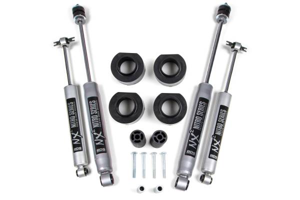 BDS Suspension - 1.75 Inch Lift Kit Jeep Wrangler TJ/LJ 97-06 With NX2 Shocks