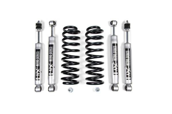 BDS Suspension - 2 Inch Leveling Kit Ford F150/Bronco 80-96 4WD Leaf Springs W/NX2 Nitro Shocks