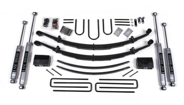 BDS Suspension - 5 Inch Lift Kit Dodge W100/150 and W200/250 74-93 4WD NX2 Nitro