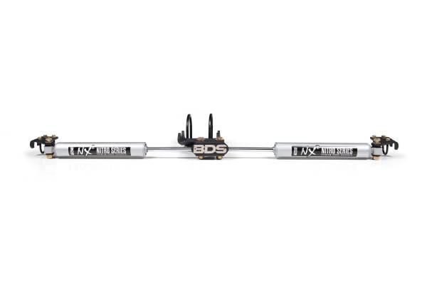 BDS Suspension - Dual Steering Stabilizer Kit w/ NX2 Shocks Ford F250/F350 Super Duty 05-24 4WD