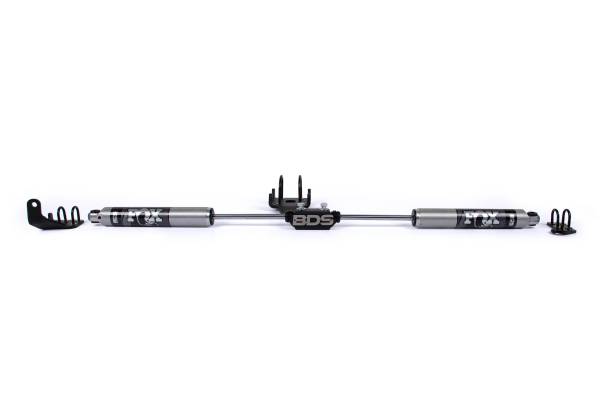 BDS Suspension - Dual Steering Stabilizer Kit w/ FOX 2.0 Performance Shocks Dodge Ram 1500 94-01 and 2500 94-02 4WD