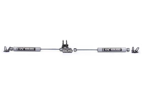 BDS Suspension - Dual Steering Stabilizer Kit w/ NX2 Shocks Silverado/Sierra Truck 73-87 and SUV 69-91 4WD With OE Stabilizer