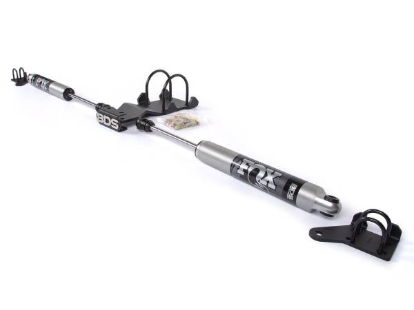 BDS Suspension - Dual Steering Stabilizer Kit w/ FOX 2.0 Performance Shocks Ford F450/F550 Super Duty 17-24 4WD