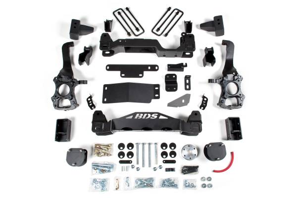 BDS Suspension - 4 Inch Lift Kit Ford F150 Raptor 17-18 4WD 4 Inch Block Kit