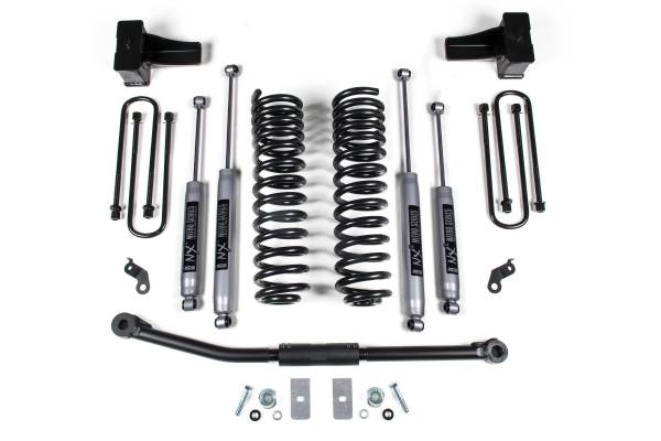 BDS Suspension - 2.5 Inch Lift Kit Ford F250/F350 Super Duty 11-16 4WD Diesel No Block NX2 Nitro Shocks