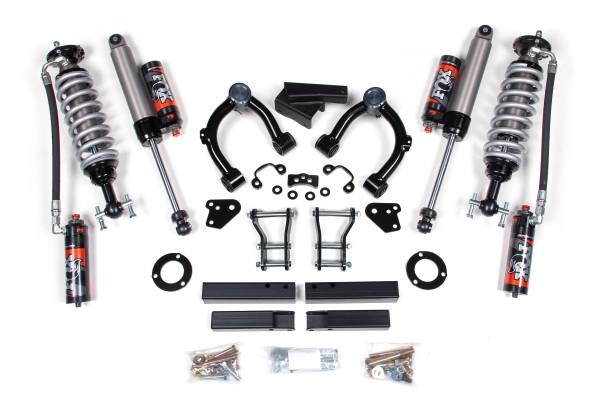 BDS Suspension - 3.5 Inch Lift Kit FOX 2.5 Coil-Over Ford Ranger 19-23 4WD Cast Steel Fox 2.5 Performance Elite Shocks