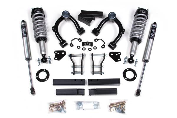 BDS Suspension - 3.5 Inch Lift Kit FOX 2.0 Coil-Over Ford Ranger 19-23 4WD Cast Steel Knuckle Fox 2.0 Performance Shocks