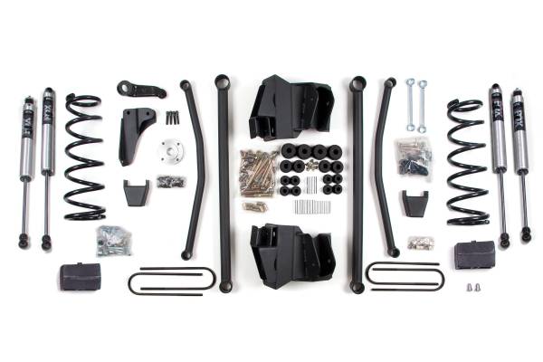 BDS Suspension - 8 Inch Lift Kit Long Arm Dodge Ram 2500/3500 2008 4WD Diesel Manual Block 3.5 Inch Axle Fox 2.0 Performance