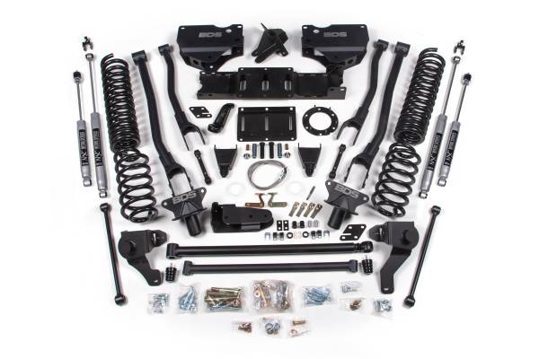 BDS Suspension - 8 Inch Lift Kit w/ 4-Link Ram 2500 19-24 4WD Diesel NX2 Nitro Shocks