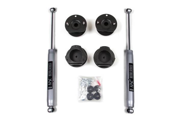 BDS Suspension - 2 Inch Lift Kit Chevy Trailblazer or GMC Envoy 02-09 NX2 Nitro Shocks