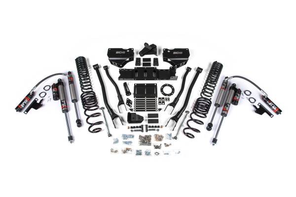 BDS Suspension - 4 Inch Lift Kit w/ 4-Link Ram 2500 19-24 4WD Gas Fox 2.5 Performance Elite Shocks