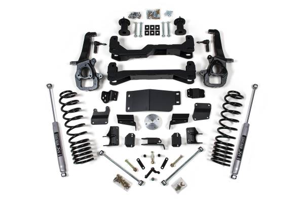 BDS Suspension - 4 Inch Lift Kit Ram 1500 19-24 4WD Large Bore Knuckle NX2 Nitro Shocks