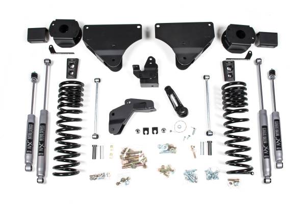 BDS Suspension - 4 Inch Lift Kit Ram 2500 w/ Rear Air Ride 14-18 4WD Gas NX2 Nitro Shocks