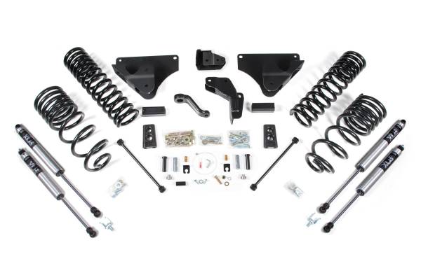 BDS Suspension - 4 Inch Lift Kit Ram 2500 14-18 4WD Gas Rear Lift Coil Springs Fox 2.0 Performance Shocks