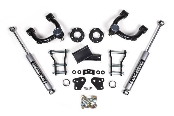 BDS Suspension - 3.5 Inch Lift Kit Ford Ranger 19-23 4WD Cast Aluminum Knuckle NX2 Nitro Shocks