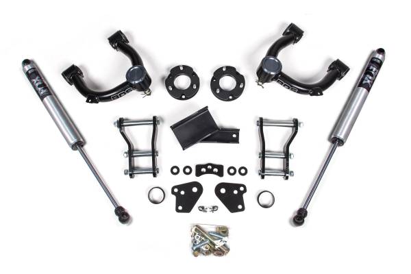 BDS Suspension - 3.5 Inch Lift Kit Ford Ranger 19-23 4WD Cast Aluminum Knuckle Fox 2.0 Performance Shocks