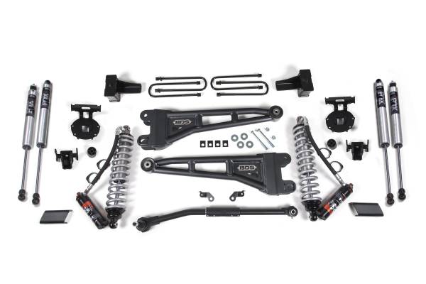 BDS Suspension - 2.5 Inch Lift Kit w/ Radius Arm FOX 2.5 Performance Elite Coil-Over Conversion Ford F250/F350 Super Duty 17-19 4WD Diesel