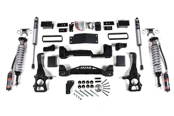 BDS Suspension - 6 Inch Lift Kit FOX 2.5 Performance Elite Coil-Over Ford F150 15-20 4WD