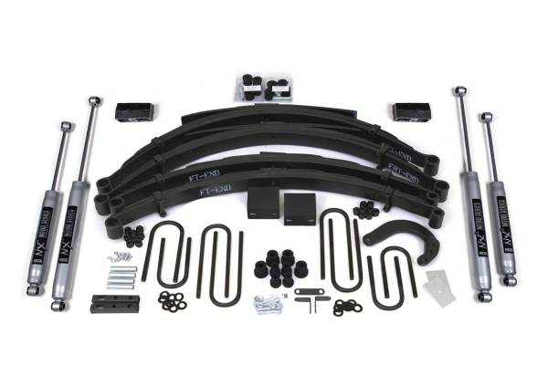 BDS Suspension - 8 Inch Lift Kit Chevy/GMC 3/4 Ton Suburban 88-91 4WD NX2 Nitro Shocks