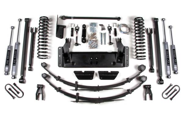 BDS Suspension - 8.5 Inch Lift Kit Long Arm Jeep Cherokee XJ 84-01 Dana 35 Axle With NX2 Shocks