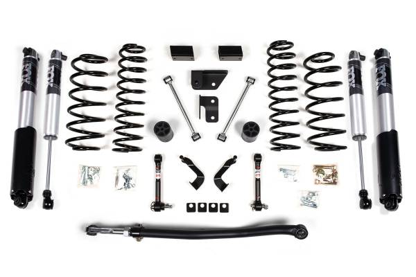 BDS Suspension - 3 Inch Lift Kit Jeep Wrangler JL 18-24 2-Door Fox 2.5 Performance Shocks