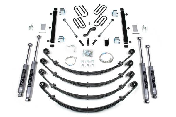 BDS Suspension - 5 Inch Lift Kit Jeep Wrangler YJ 87-95 NX2 Nitro Shocks