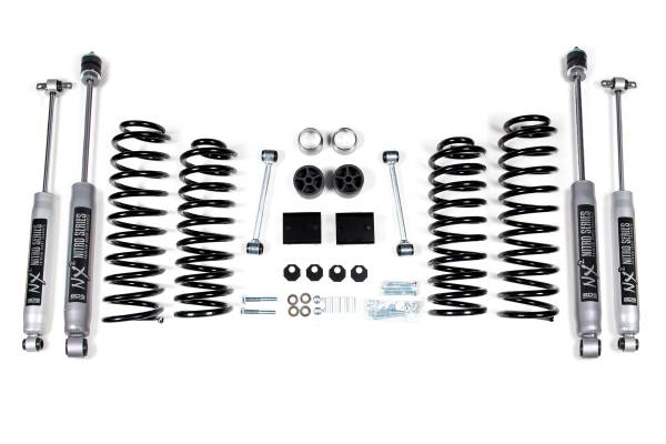 BDS Suspension - 2 Inch Lift Kit Coil Spring Jeep Wrangler JK 12-18 4-Door NX2 Nitro Shocks