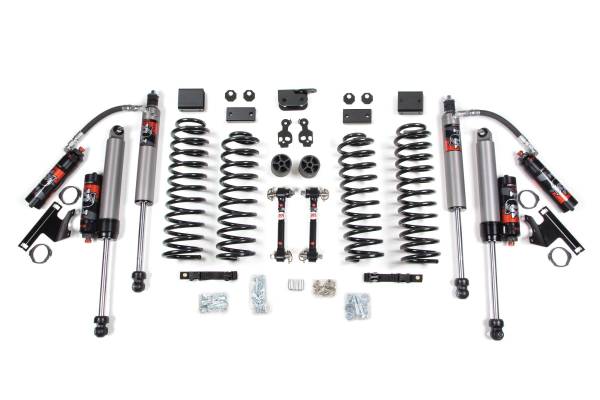 BDS Suspension - 3 Inch Lift Kit Jeep Wrangler JK 07-11 2-Door Sway Bar Disconnects Fox 2.5 Performance Elite Shocks