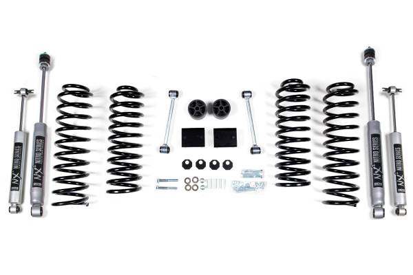 BDS Suspension - 2 Inch Lift Kit Coil Spring Jeep Wrangler JK 07-11 4-Door NX2 Nitro Shocks