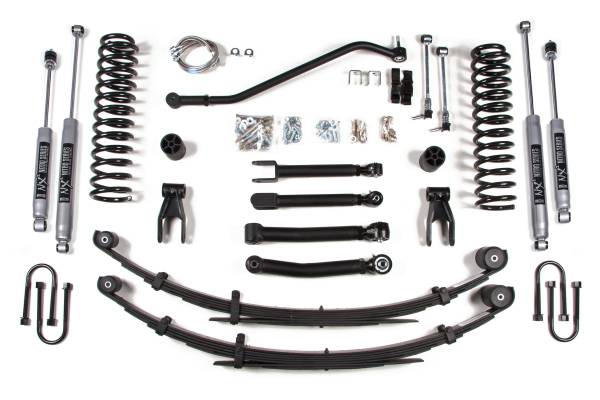 BDS Suspension - 4.5 Inch Lift Kit Jeep Cherokee XJ 84-01 Dana 35 NX2 Nitro