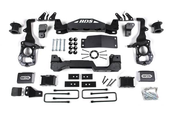 BDS Suspension - 6 Inch Lift Kit Ford F150 21-24 4WD CCD Equipped BDS Suspension