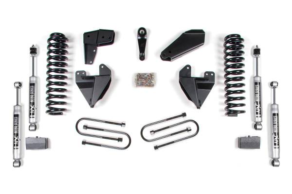 BDS Suspension - 4 Inch Lift Kit Ford F100/F150 80-96 4WD 4 Inch Leaf Springs NX2 Nitro