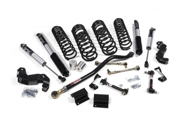 JKS Manufacturing - 2020-2023 Jeep Gladiator JT 4WD 3-3.5 Inch J-Kontrol Suspension Lift Kit 1.5-2 Inch Rear w/ Fox 2.5 Performance Shocks JSPEC