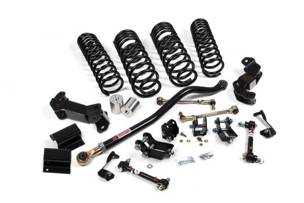 JKS Manufacturing - 2020-2023 Jeep Gladiator JT 4WD 3-3.5 Inch J-Kontrol Suspension Lift Kit 1.5-2 Inch Rear non-Mohave w/ Shock Extension Brackets JSPEC