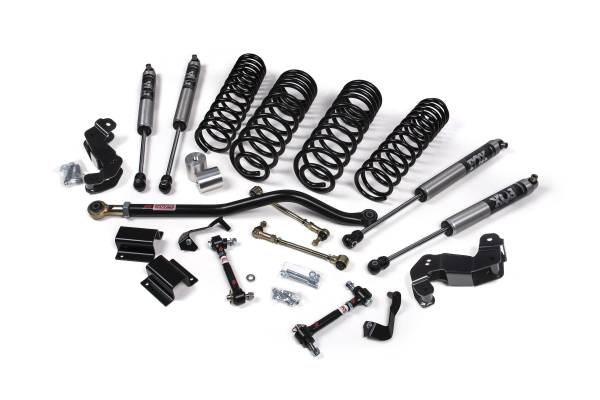 JKS Manufacturing - 2020-2023 Jeep Gladiator JT 4WD 3-3.5 Inch J-Kontrol Suspension Lift Kit 1.5-2 Inch Rear w/ Fox 2.0 Performance Shocks JSPEC