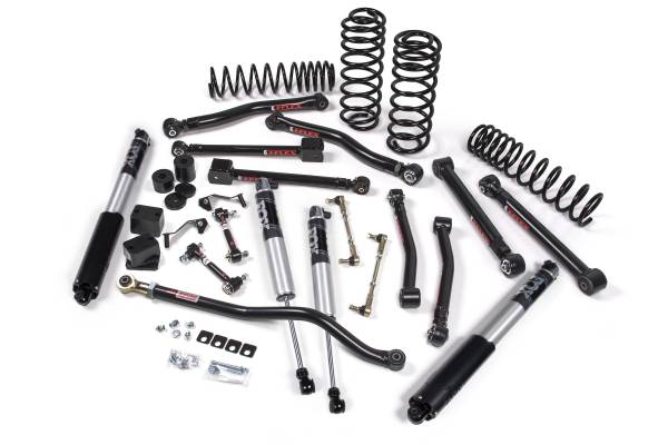 JKS Manufacturing - 2020-2024 Jeep Gladiator JT J-Krawl 3-3.5 Inch Front 1.5-2 Inch Rear w/ Fox 2.5 Performance Series Shocks JSPEC