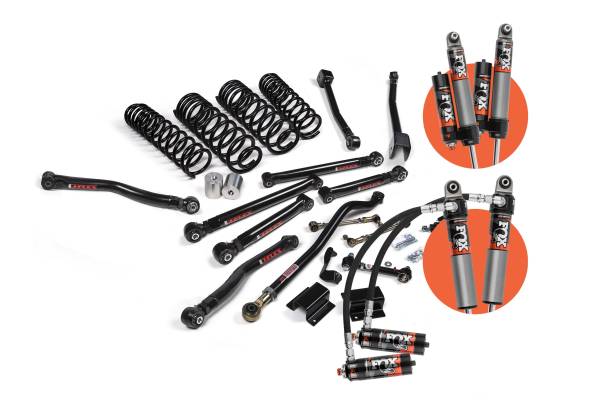 JKS Manufacturing - 2020-2024 Jeep Gladiator JT 3.5 Inch Front 2 Inch Rear Lift Kit J-Krawl Fox 2.5 Performance Elite Series Shocks JSPEC