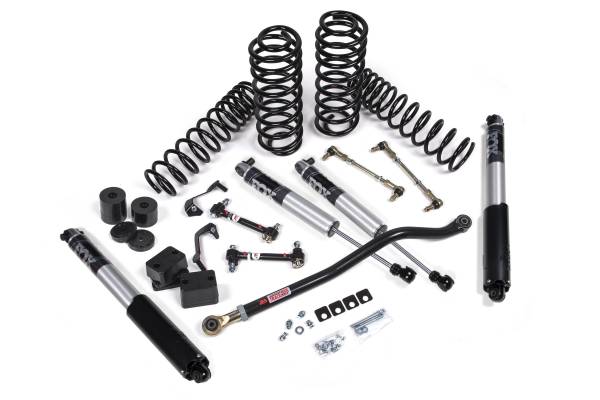 JKS Manufacturing - 2018-2024 Jeep Wrangler JL J-Venture 2.5 Inch 4 Door w/Fox 2.5 Performance Series Shocks Diesel JSPEC