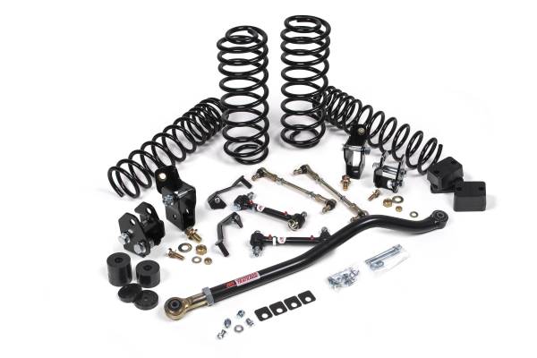 JKS Manufacturing - 2018-2024 Jeep Wrangler JL J-Venture 2.5 Inch 4 Door w/Shock Extension Brackets Diesel JSPEC