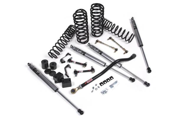 JKS Manufacturing - 2018-2024 Jeep Wrangler JL J-Venture 2.5 Inch 4 Door w/Fox Adventure Series Shocks Diesel JSPEC