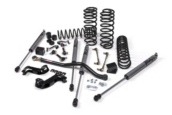 JKS Manufacturing - 2018-2024 Jeep Wrangler JL J-Kontrol 3.5 Inch 4 Door w/Fox Adventure Series Shocks Diesel JSPEC