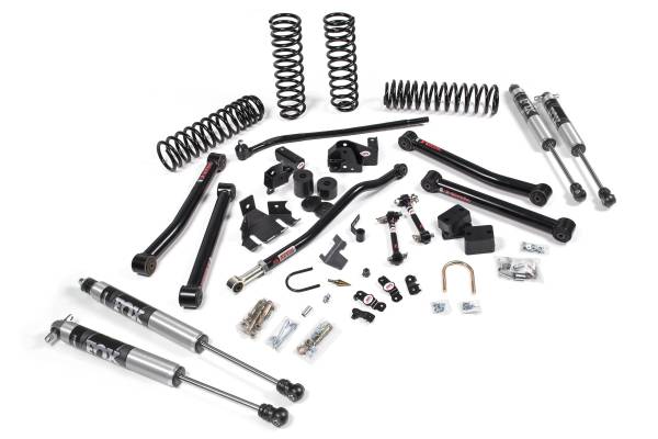 JKS Manufacturing - 2018-2024 Jeep Wrangler JL J-Konnect 3.5 Inch 4 Door w/Fox 2.0 Performance Series Shocks Diesel JSPEC