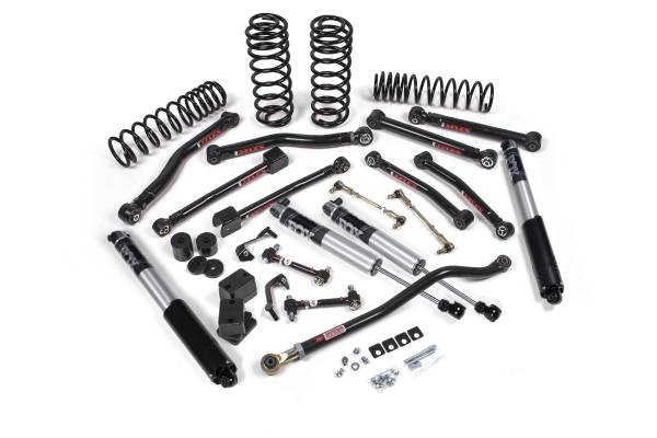 JKS Manufacturing - 2018-2024 Jeep Wrangler JL J-Krawl 3.5 Inch Lift Kit 4 Door w/Fox 2.5 Performance Shocks HD Rate Coils JSPEC