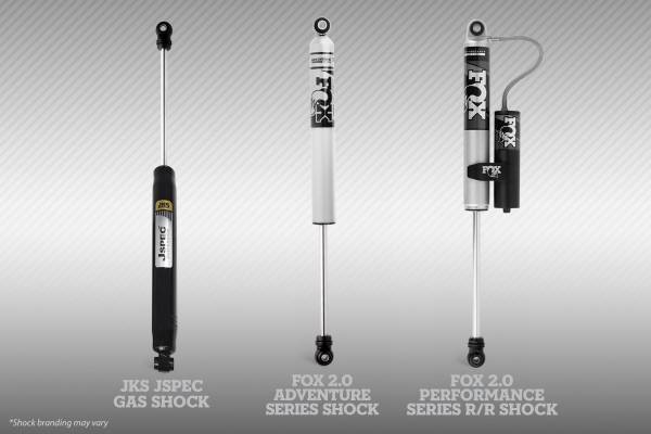 JKS Manufacturing - 2007-2018 Jeep Wrangler JK J-Kontrol 2 Door 3.5 Inch Lift Kit w/ Fox Adventure Series Shocks JSPEC