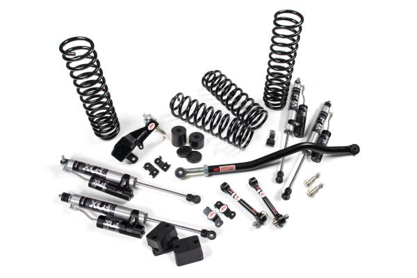 JKS Manufacturing - 2007-2018 Jeep Wrangler JK J-Venture 4 Door 3.5 Inch Lift Kit w/ Fox 2.0 Performance Series Shocks JSPEC